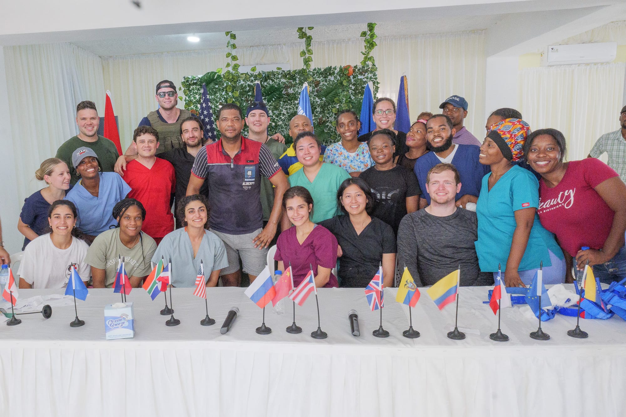Medicine in Mission's first team in the Dominican Republic, 2023